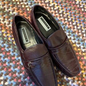 Florsheim Men's Dark Brown Leather Penny Loafers